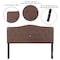 Flash Furniture Cambridge Headboard, Queen, Camel Fabric HG-HB1708-Q-C-GG - alternate 5